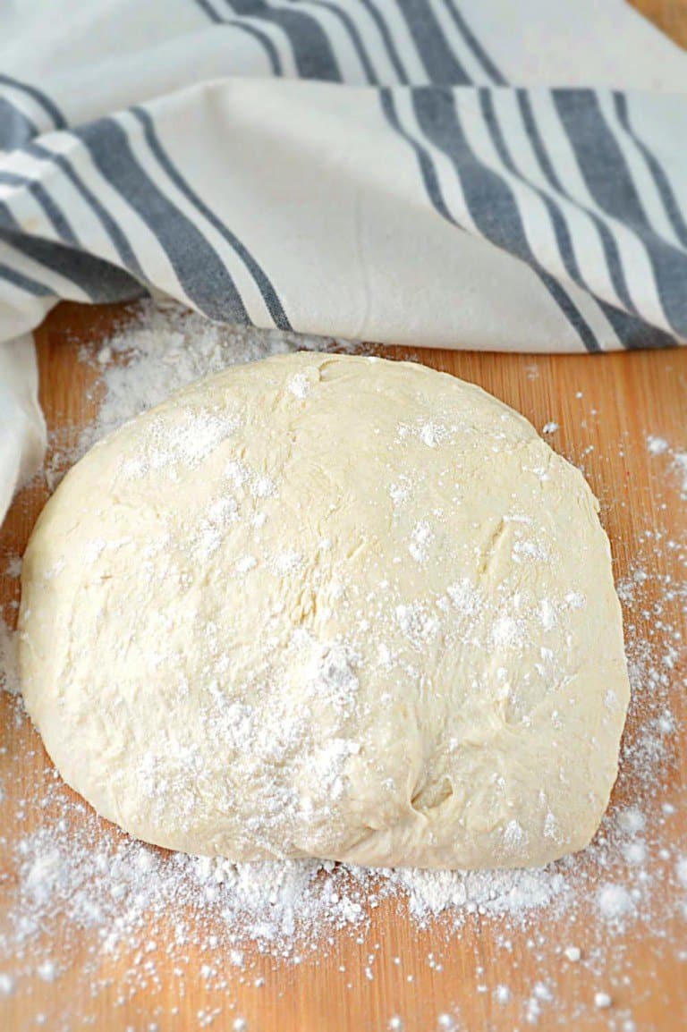 Homemade whole wheat pizza dough - Ruchiskitchen