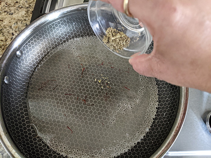 Add cardamom powder