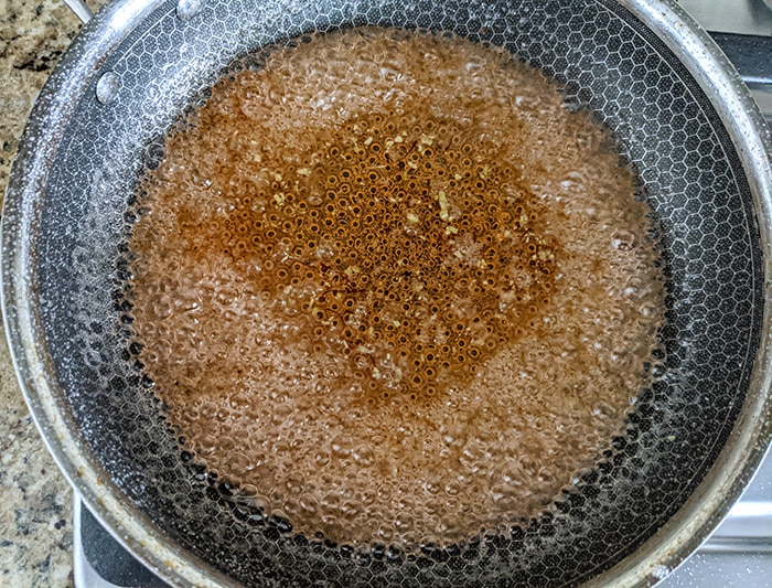 Make one-string syrup
