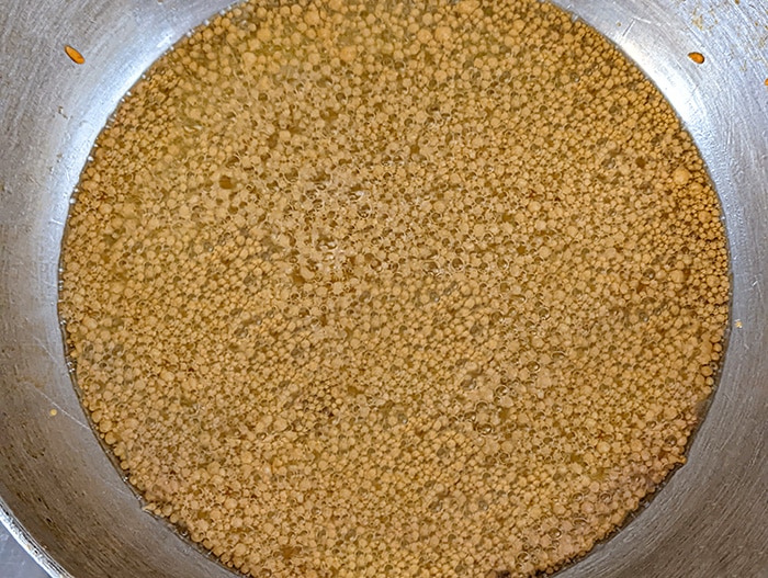 Fry motichoor boondi