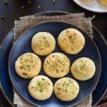 Pistachio cookies on a plate