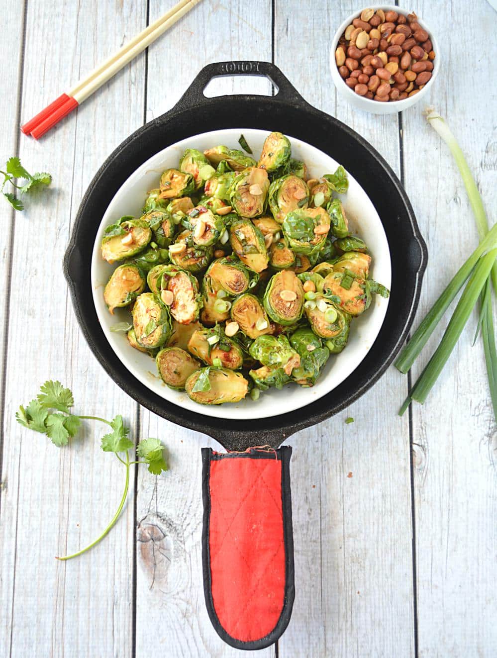 Kung Pao Brussels Sprouts