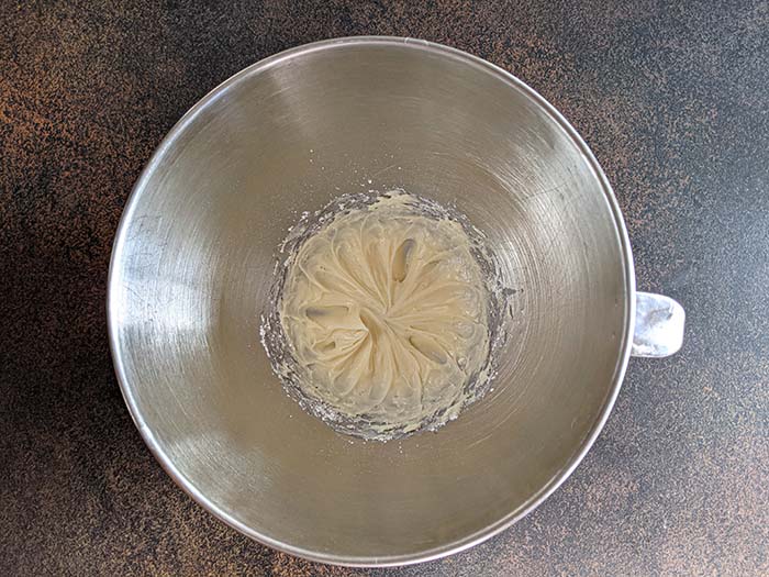 Cream butter and sugar