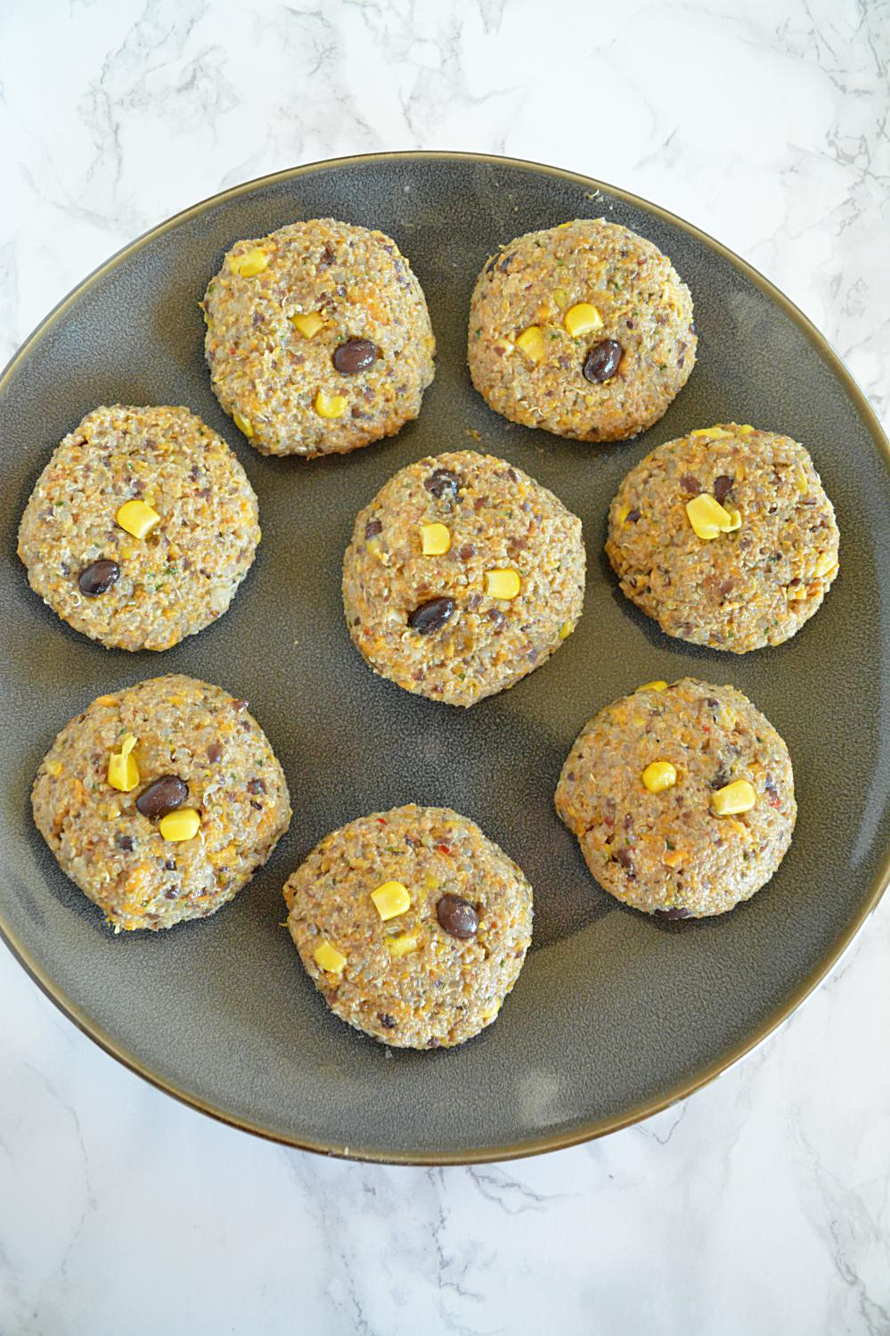 Quinoa and Black Bean Patties, black bean vegan patties with pictures