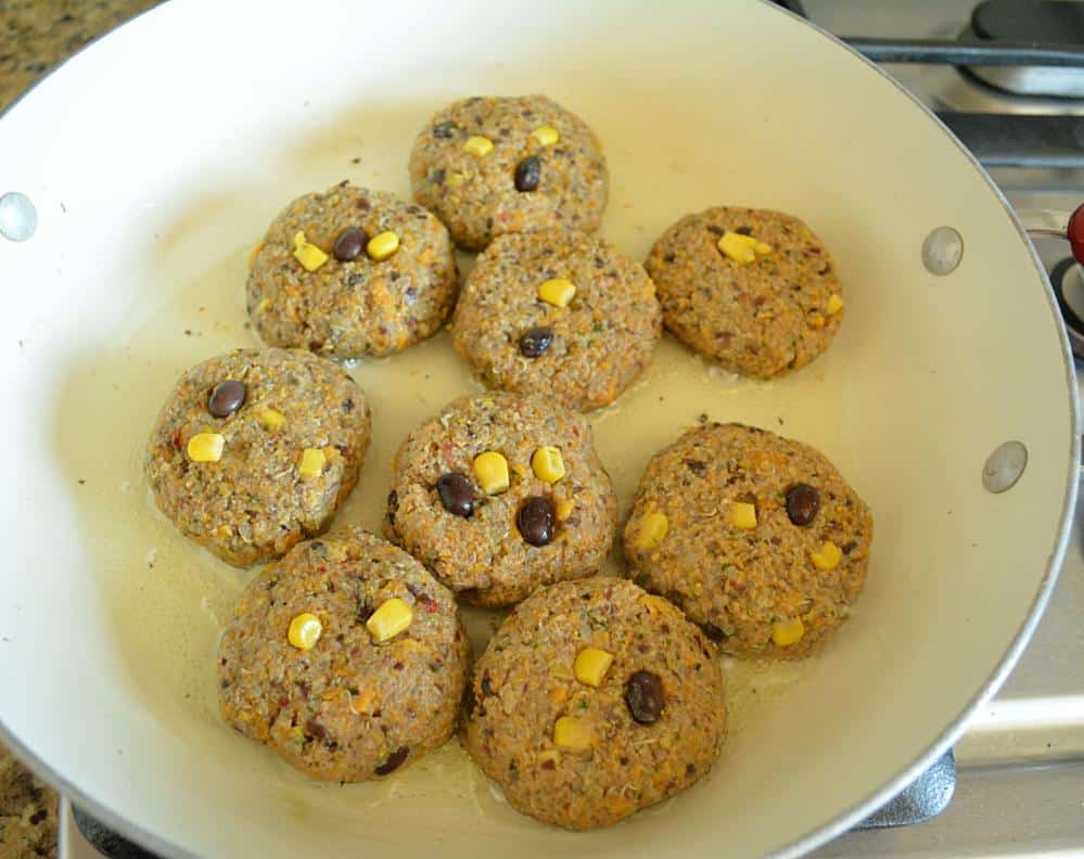 Quinoa and Black Bean Patties, black bean vegan patties with pictures