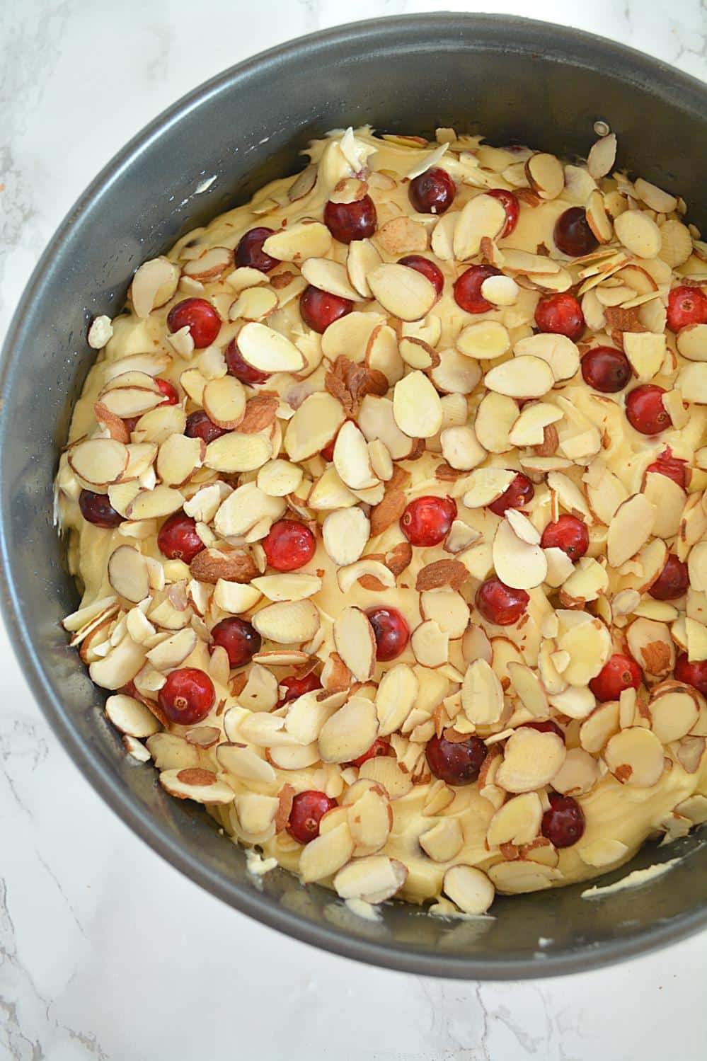 Cranberry Almond Pound Cake