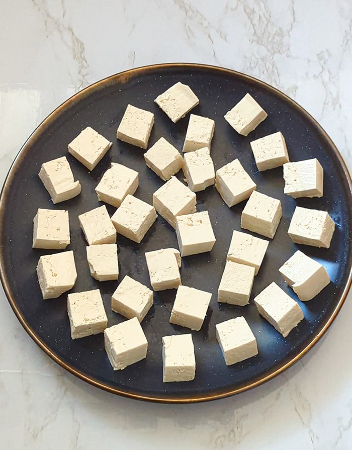 Tofu cubes
