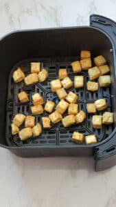 Baked tofu bites