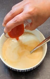 Add sriracha