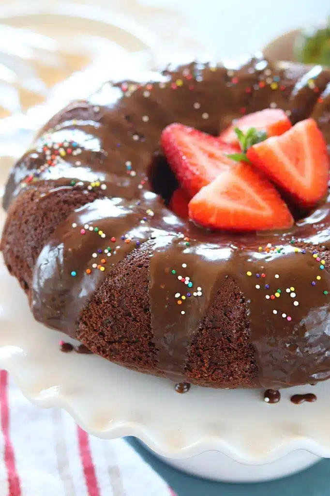 Best Vegan Chocolate Cake - Ruchiskitchen