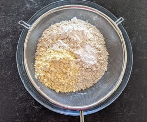 Combine flour in a bowl