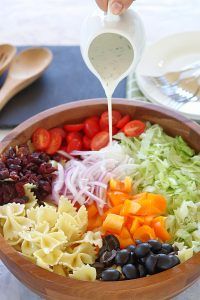 Cranberry Bowtie Pasta Salad - Ruchiskitchen