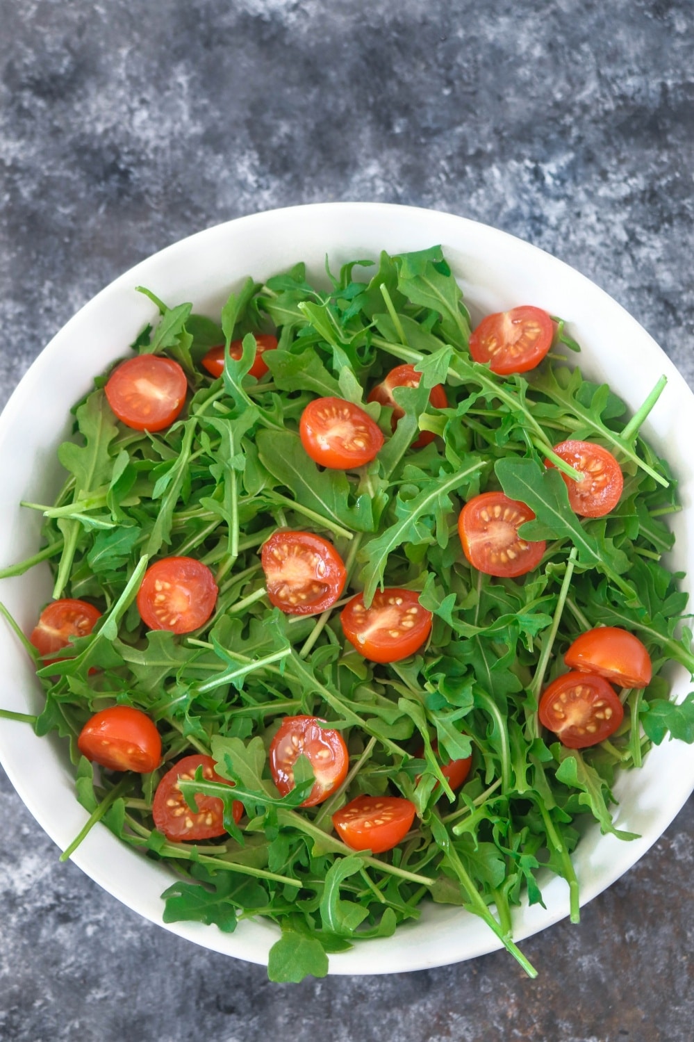 Roasted Chickpea And Arugula Salad | Ruchiskitchen.com