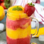 Strawberry Mango Daiquiri - Ruchiskitchen