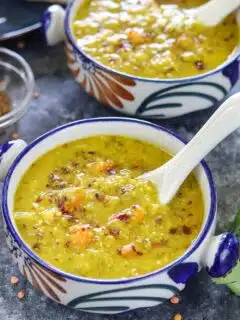 Instant Pot Broccoli Lentil Soup - Ruchiskitchen