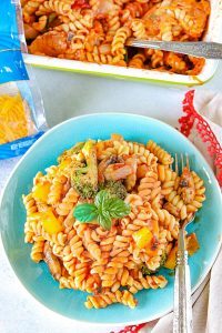 Baked Ziti With Summer Vegetables