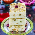 Pista Burfi Recipe - Ruchiskitchen