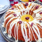 White Chocolate Cranberry Bundt Cake - Ruchiskitchen