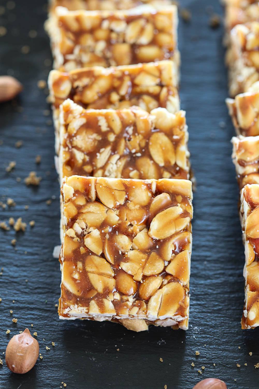 Peanut Chikki squares