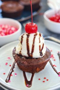 Vegan Brownie Sundae Cups - Ruchiskitchen