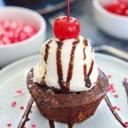 Vegan Brownie Sundae Cups - Ruchiskitchen
