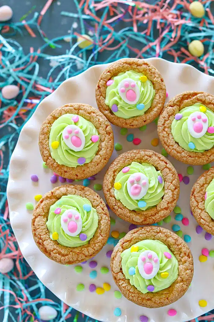 Easter cookie cups