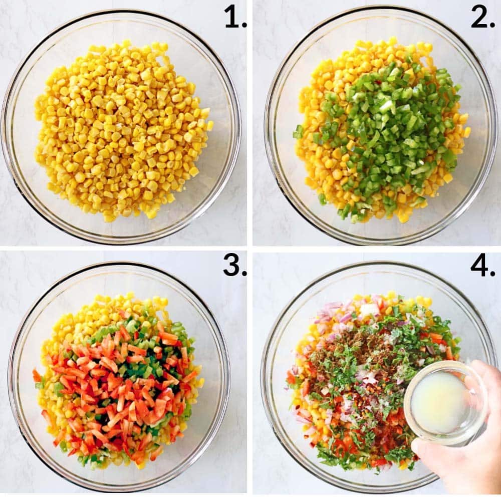 How to make corn salsa