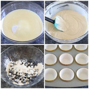 How to make Blueberry Muffins With Streusel Crumb Topping