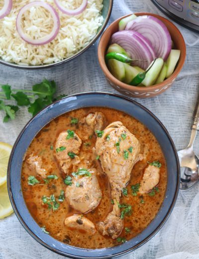 Indian Chicken curry in Pressure cooker