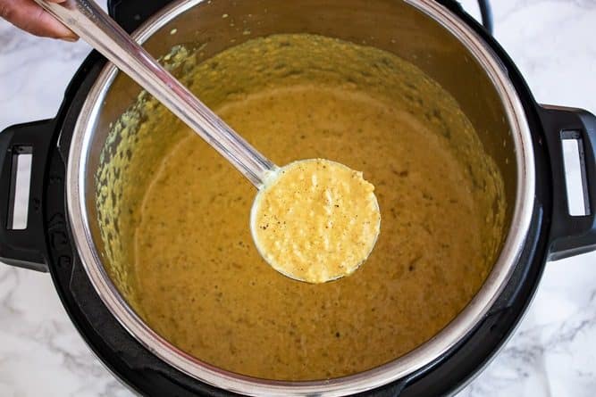 Makai Ka Shorba (Spiced Corn Soup) in Instant pot