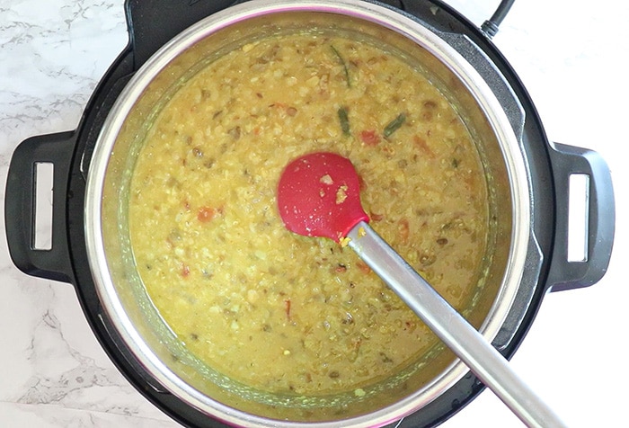 Panhmel dal in Instant Pot