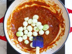 Add pearl onions