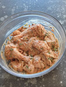 Marinated chicken