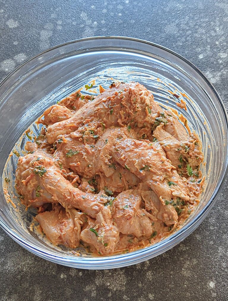 Marinated chicken