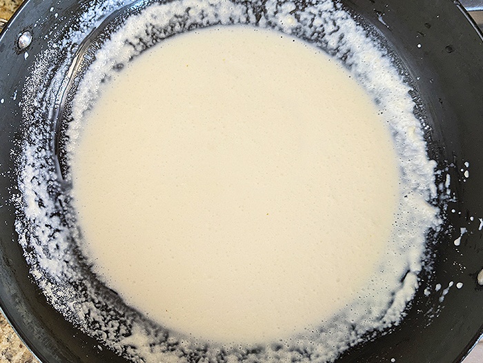 Step by step Thandai gulkand ice cream