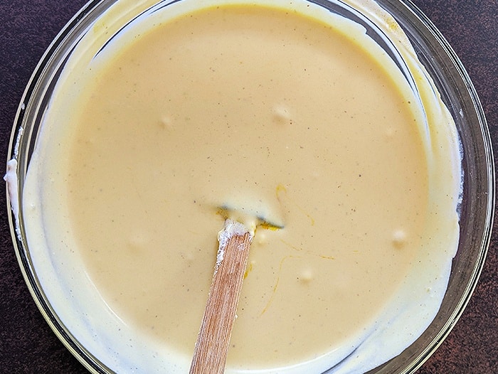 Step by step Thandai gulkand ice cream