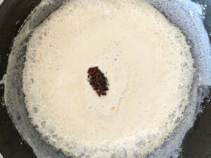 Step by step Thandai gulkand ice cream