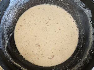 Step by step Thandai gulkand ice cream
