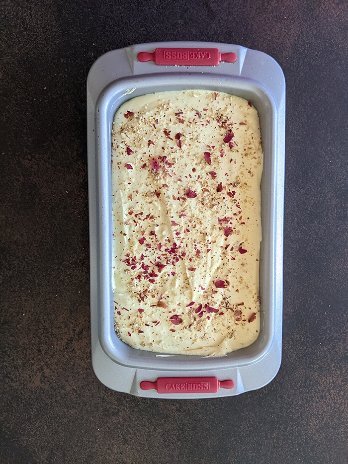 Frozen Gulkand Ice cream