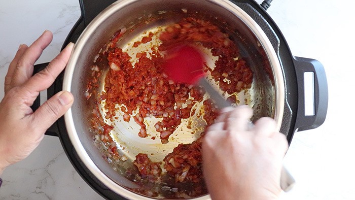 Add Thai Red curry paste