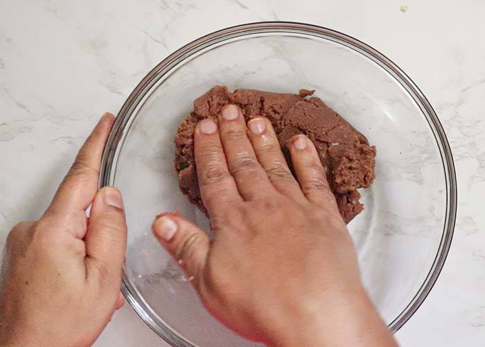 Knead the Choco dough