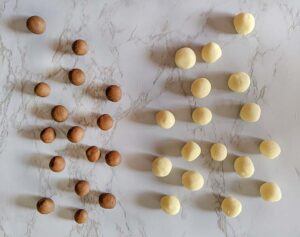 Divide dough into balls