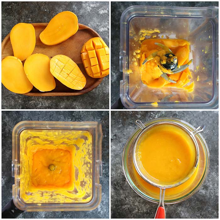 Prepare Mango Puree