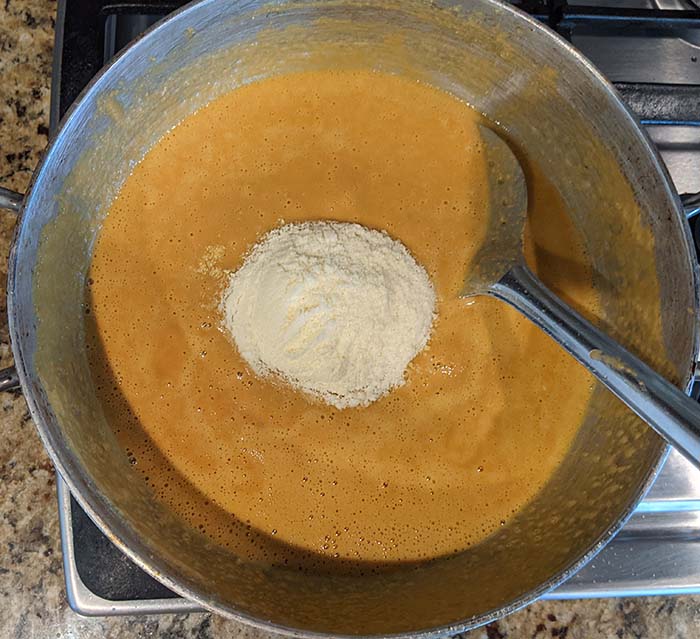 Add milk powder
