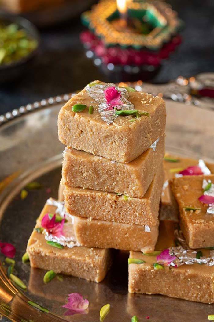 Indian dessert fudge recipe