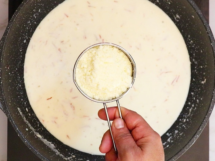 Add milk powder
