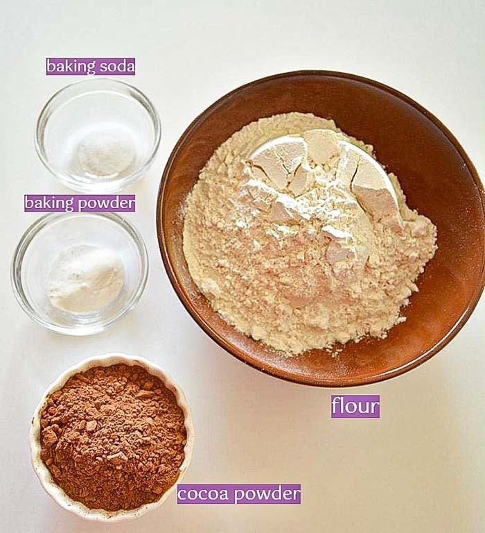 Best Vegan Chocolate Cake Ingredient list