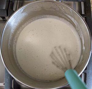 Keep stirring the mixture