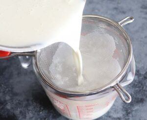 Strain the mixture