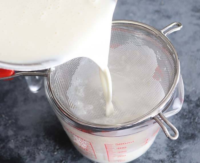 Strain the mixture